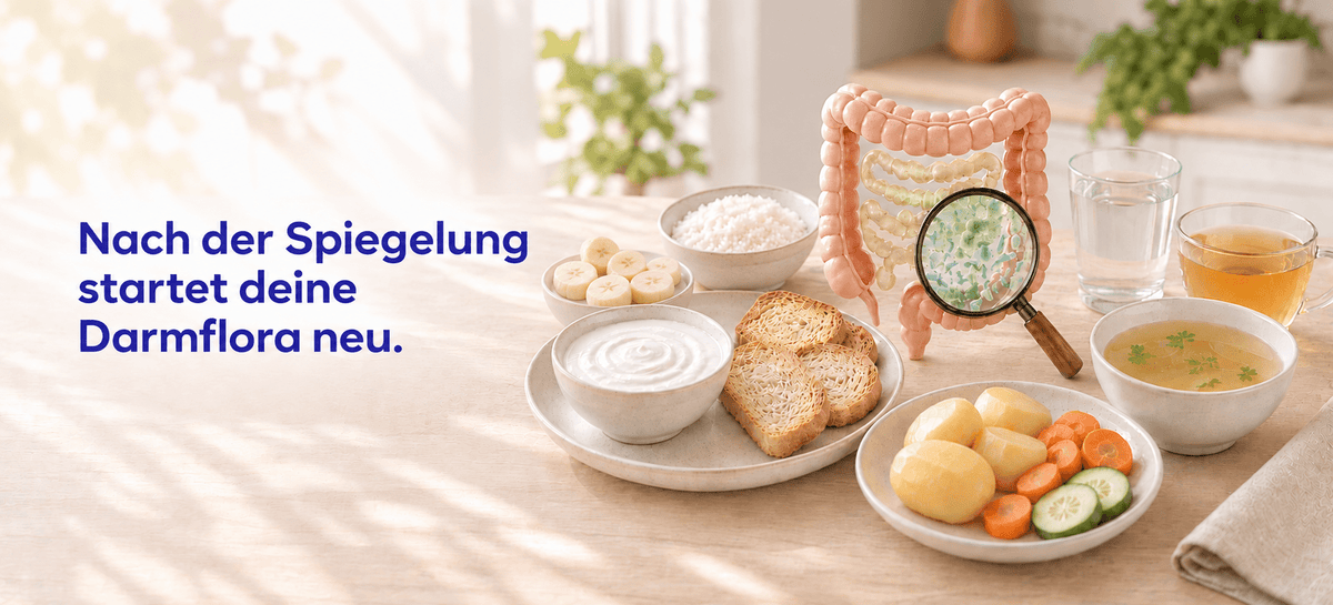 Essen vor der Darmspiegelung: Speiseplan, erlaubte Lebensmittel & was deine Darmflora dabei erlebt - BIOMES